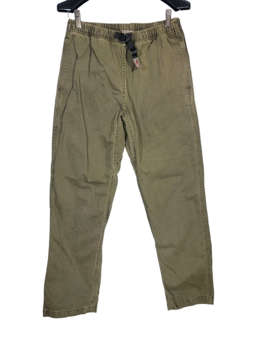 Gramicci Vintage G Series Pants Men's S Green Belted Cotton Climbing Casual